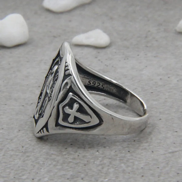 Miraculous Medal Signet Ring