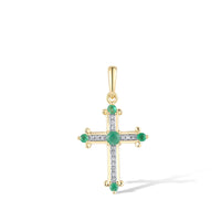 Pave Crossiet Pendant
