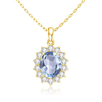 Deep Calls to Deep Birthstone Necklace