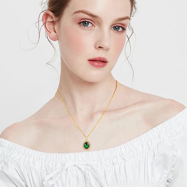 Deep Calls to Deep Birthstone Necklace