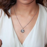 Chi-Rho Coin Necklace - Cornerstone Jewellery Necklace Christian Catholic Religous fine Jewelry