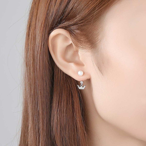 Crown of Life Earrings - Cornerstone Jewellery Earrings Christian Catholic Religous fine Jewelry