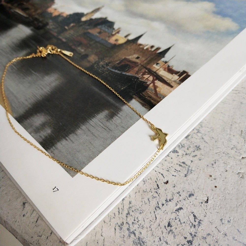 Spirit Dove Choker - Cornerstone Jewellery Necklace Christian Catholic Religous fine Jewelry