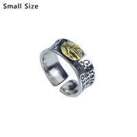 Miraculous Medal Band Ring