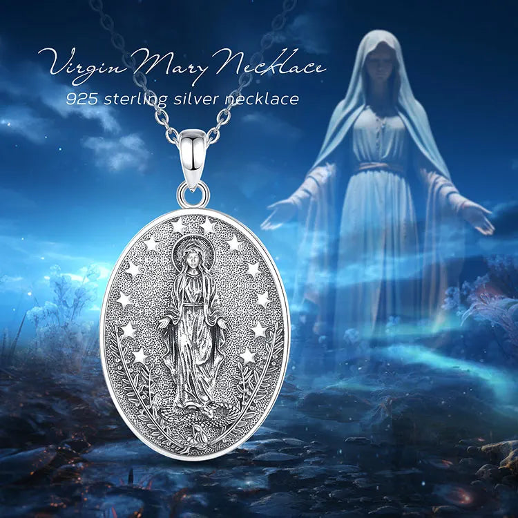 Vintage Silver Miraculous Medal