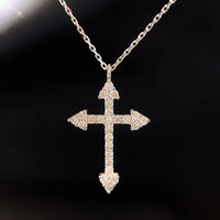 Diamond Orthodox Cross Necklace