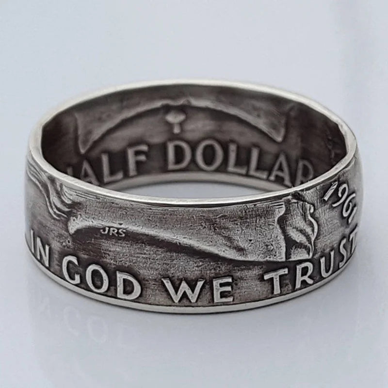 In God We Trust Coin Ring