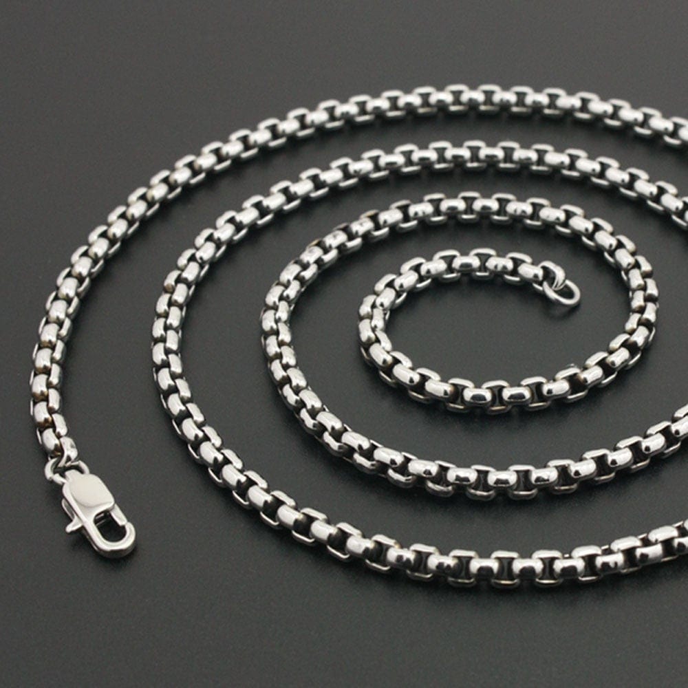 Stainless Steel Rolo Chain - Cornerstone Jewellery 16 inches Christian Catholic Religous fine Jewelry