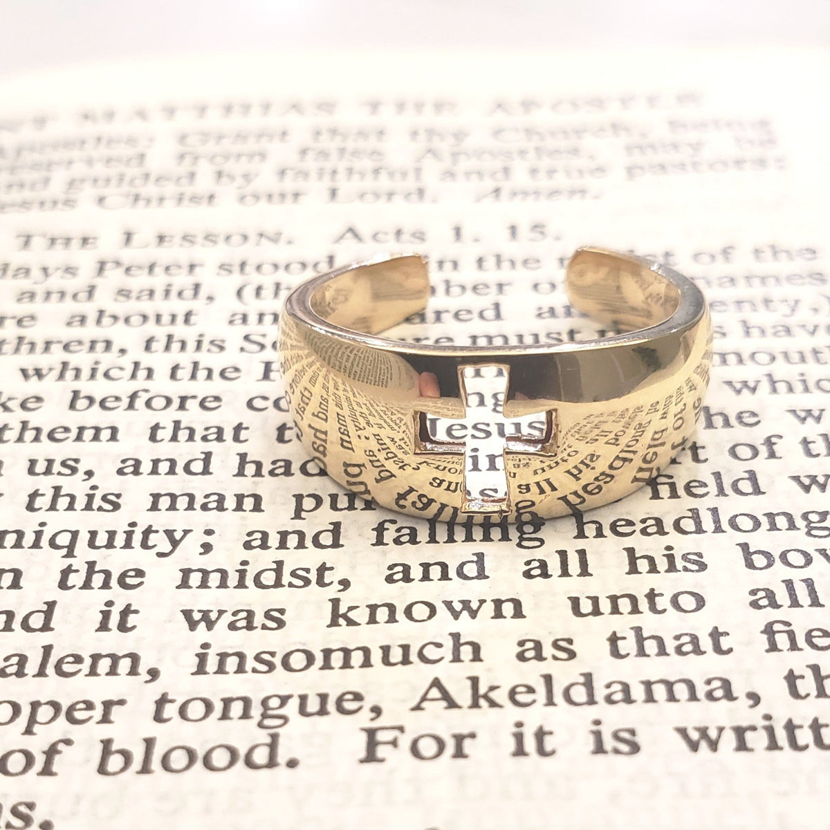 Cross of Grace Ring