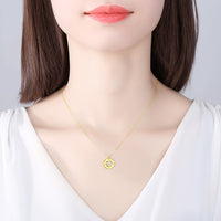 Morning Star Coin Necklace