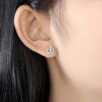 Royal Priesthood Pave Studs - Cornerstone Jewellery Earrings Christian Catholic Religous fine Jewelry