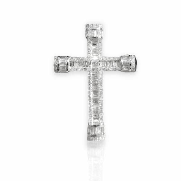 Cross of Divinity Diamond Pendant - Cornerstone Jewellery Necklace Christian Catholic Religous fine Jewelry