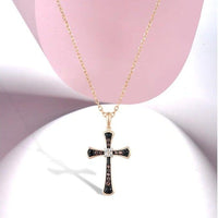 Cross of Eternity Pendant - Cornerstone Jewellery Necklace Christian Catholic Religous fine Jewelry