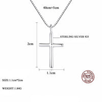 Faithful Cross Necklace - Cornerstone Jewellery Necklace Christian Catholic Religous fine Jewelry