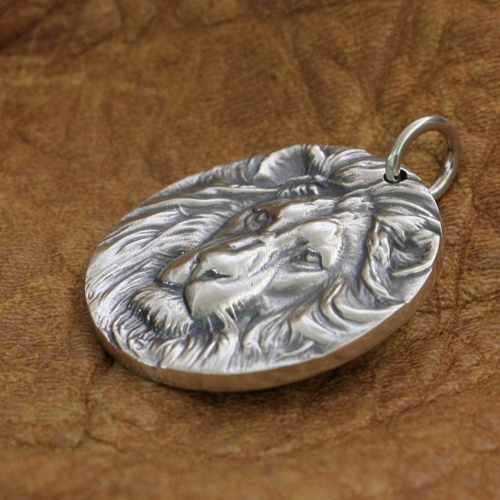 Lion of Judah Pendant Necklace - Cornerstone Jewellery Necklace Christian Catholic Religous fine Jewelry