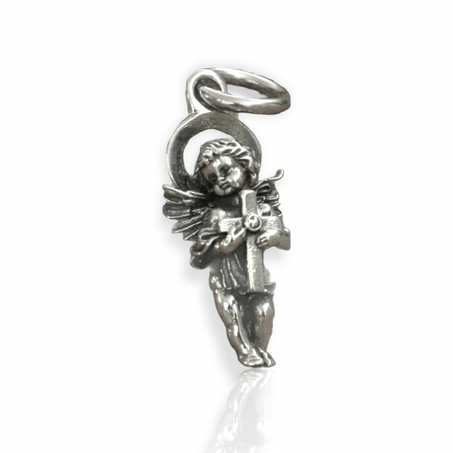 Ministering Angel Pendant Necklace - Cornerstone Jewellery Pendant Only Necklace Christian Catholic Religous fine Jewelry