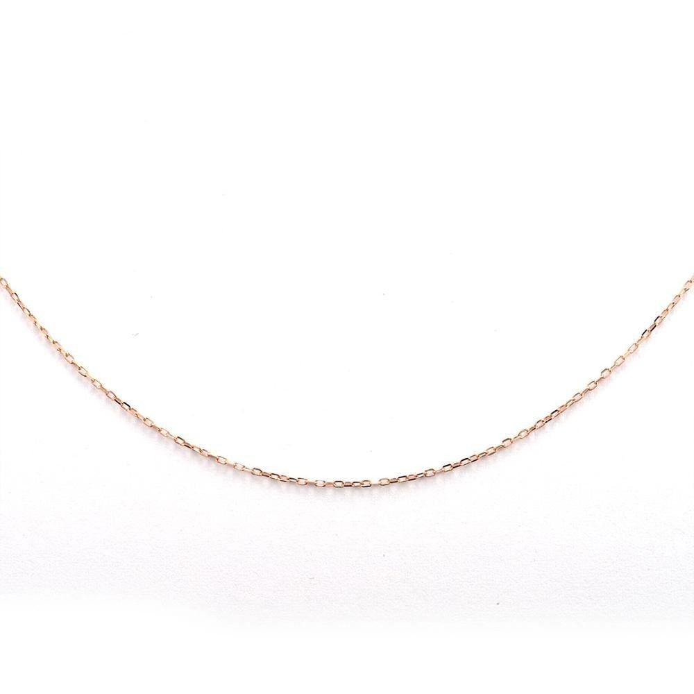 14K Gold Cable Chain - Cornerstone Jewellery Yellow Gold Necklace Christian Catholic Religous fine Jewelry