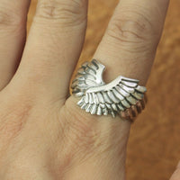 Eagle Wings Ring - Cornerstone Jewellery Rings Christian Catholic Religous fine Jewelry