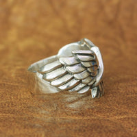 Eagle Wings Ring - Cornerstone Jewellery Rings Christian Catholic Religous fine Jewelry