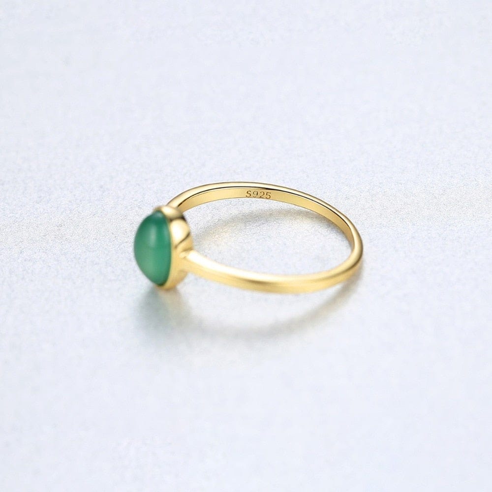 Emerald Cabochon Ring - Cornerstone Jewellery Rings Christian Catholic Religous fine Jewelry