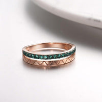 Emerald II Band Ring - Cornerstone Jewellery Rings Christian Catholic Religous fine Jewelry