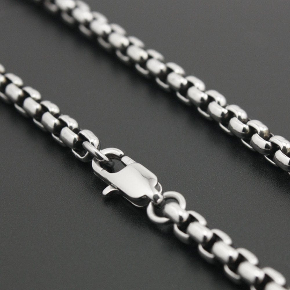 Stainless Steel Rolo Chain - Cornerstone Jewellery Christian Catholic Religous fine Jewelry